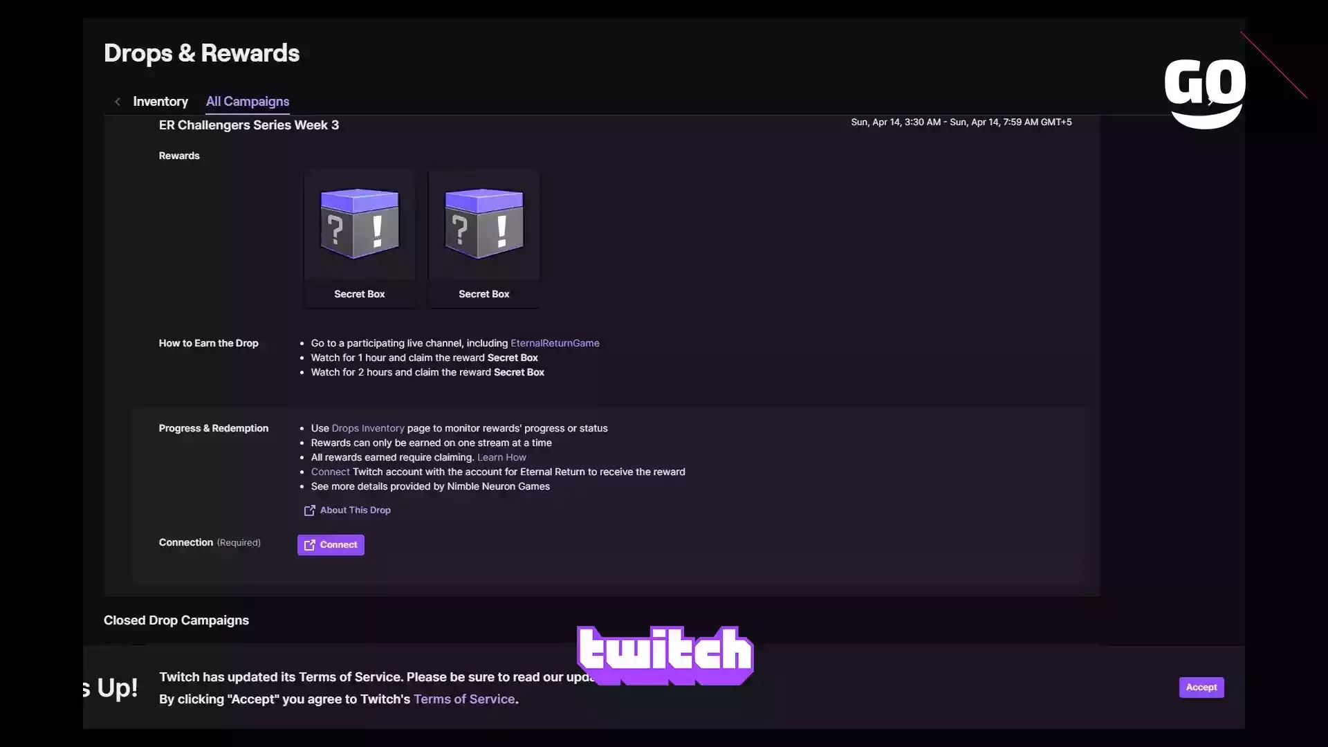 Twitch Drops: Неделя 3 соревнований ER Challengers для Eternal Return