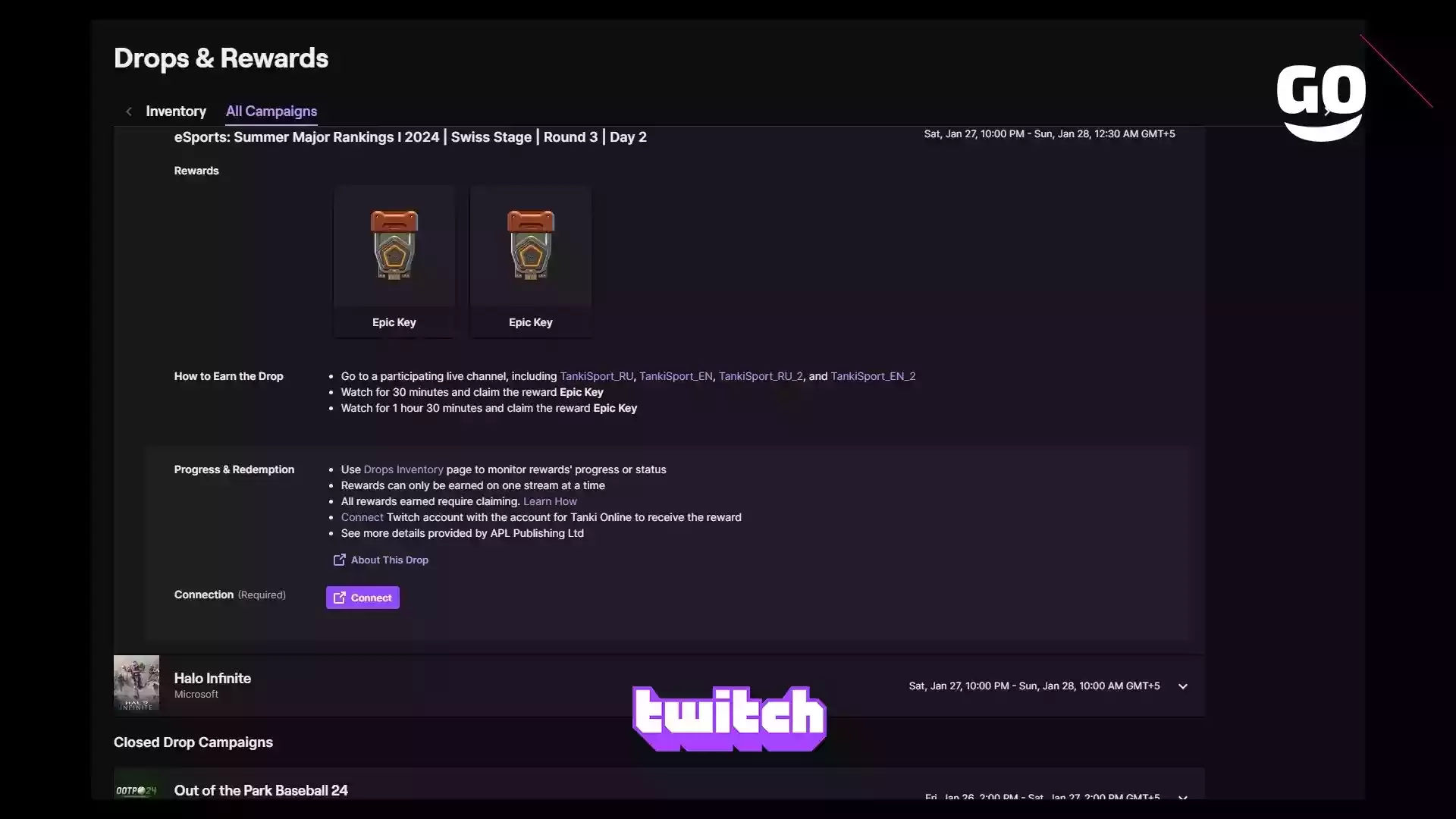Twitch Drops предлагает эксклюзивные подарки: Summer Major 2024 в Tanki Online, Этап Swiss, Раунд 3, День 2