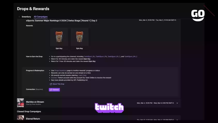 Эксклюзивные бонусы Twitch Drops для события Summer Major 2024 в Tanki Online eSports: Summer Major Rankings II 2024 | Swiss Stage | Round 1 | Day 2