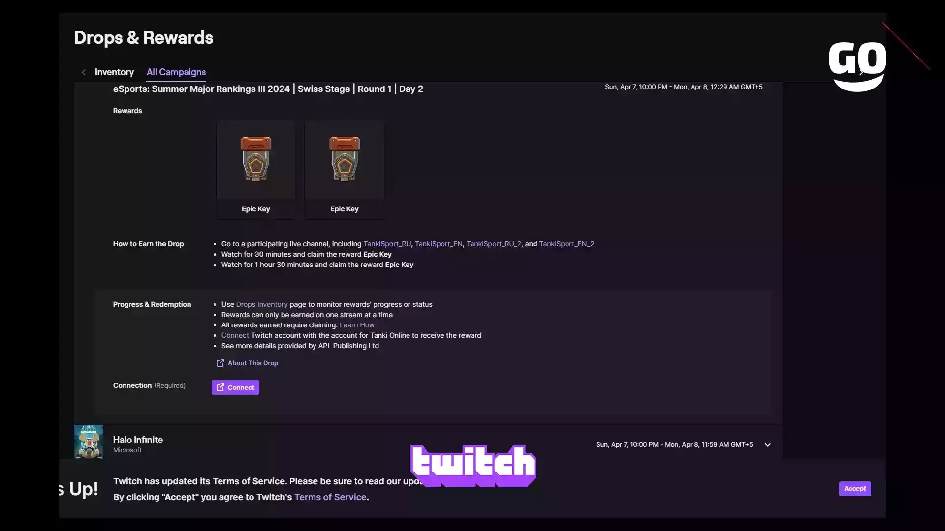Подарки от Twitch для фанатов Tanki Online: Summer Major Rankings III 2024