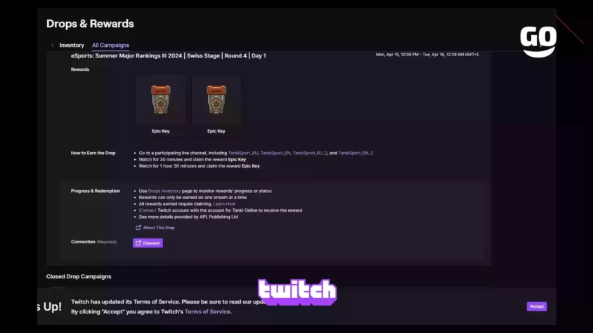 Получи игровые бонусы на чемпионате Summer Major Rankings III 2024 от Twitch Drops, первый день четвертого раунда Swiss Stage. eSports: Summer Major Rankings III 2024 | Swiss Stage | Round 4 | Day 1