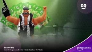 Получи легендарного бойца Rusty Heelface в Brawlers от Prime Gaming