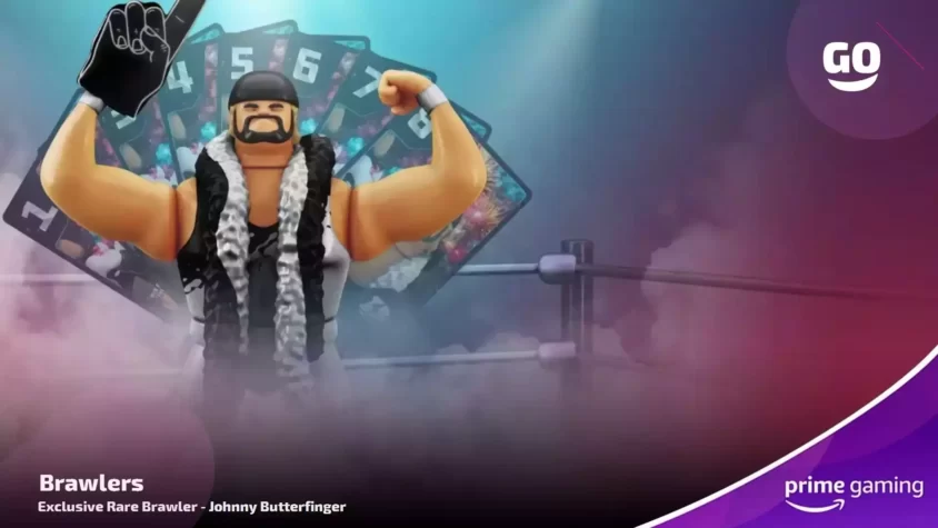 Exclusive Rare Brawler - Johnny Butterfinger