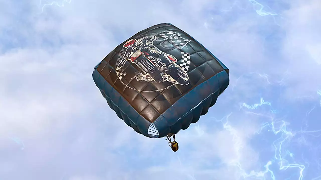 Игрокам PUBG Mobile доступен Extreme Racing Parachute от Prime Gaming