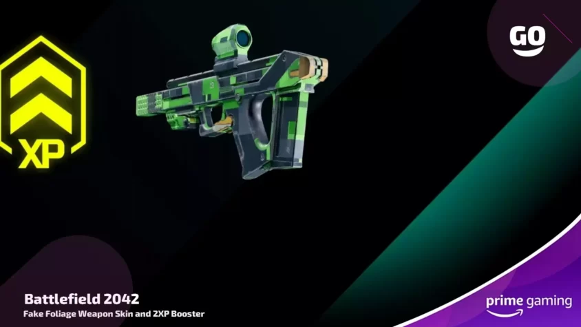 Fake Foliage Weapon Skin and 2XP Booster Fake Foliage Weapon Skin and 2XP Booster