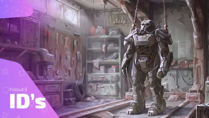 Fallout 4 идентификаторы для предметов