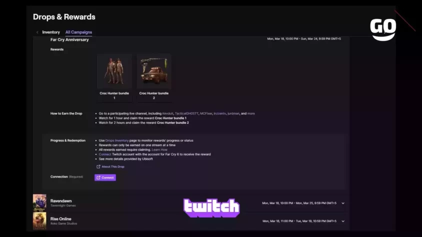 Эксклюзивные бонусы Far Cry Anniversary через Twitch Drops Far Cry Anniversary