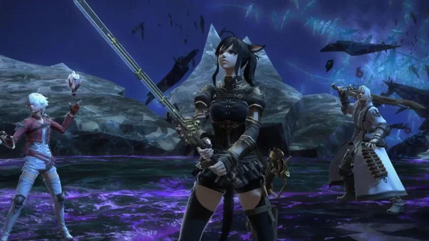 Персонажи FINAL FANTASY XIV в ожидании нового патча 6.57