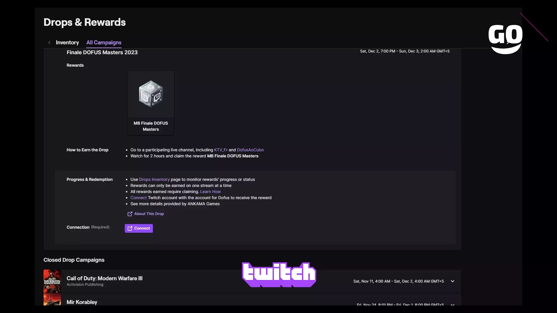 Получите игровые бонусы на финале DOFUS Masters 2023 на Twitch