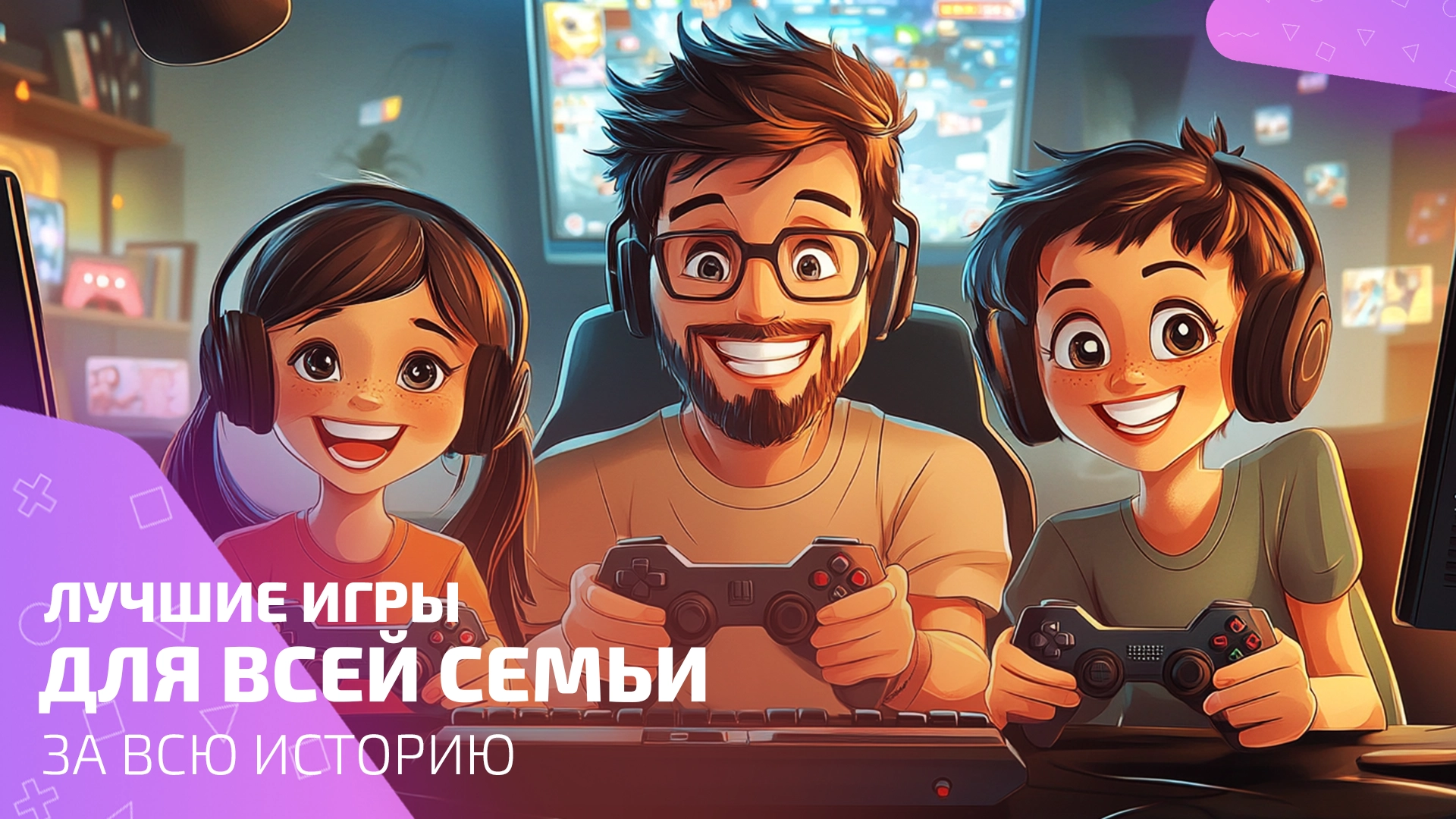 Лучшие игры для всей семьи на ПК, консоли и телефон