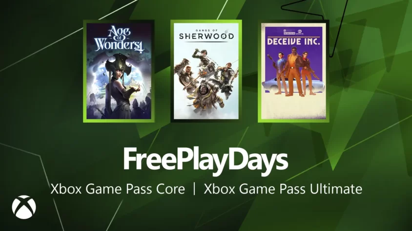 Наслаждайся Free Play Days с Xbox Game Pass Бесплатные выходные на Xbox с Age of Wonders 4, Gangs of Sherwood и Deceive Inc.