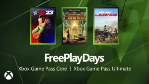 Скриншот с играми во время Free Play Days