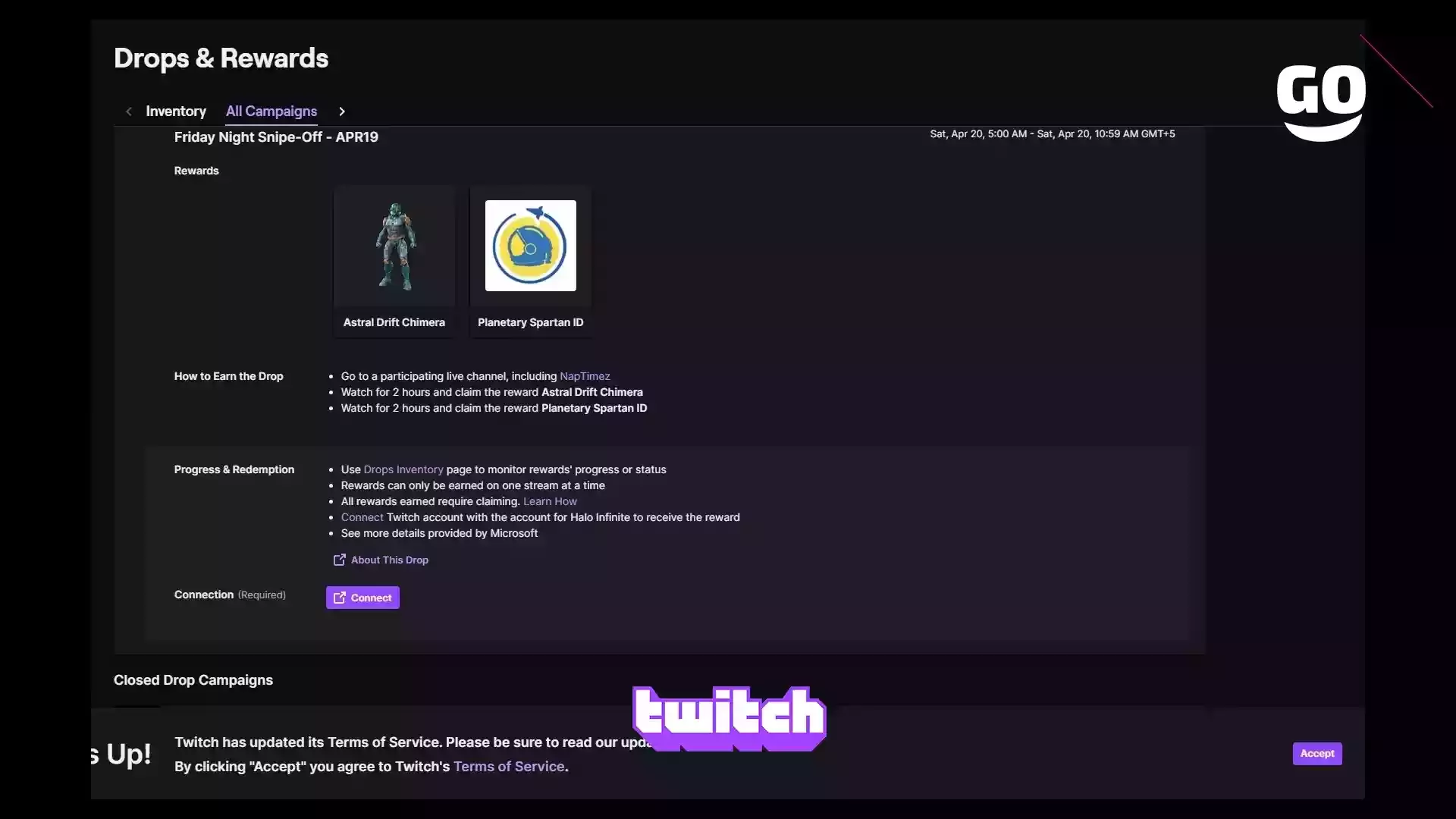 Бесплатные Twitch Drops в Halo Infinite 20 апреля