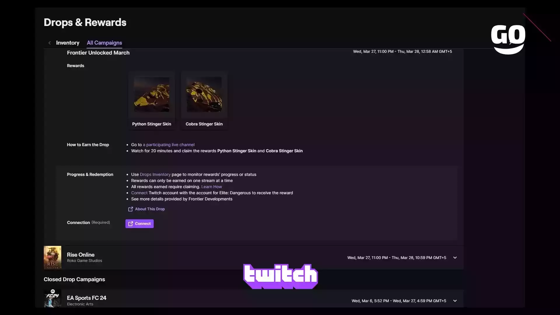 Получи бонусы Twitch для Elite: Dangerous в марте