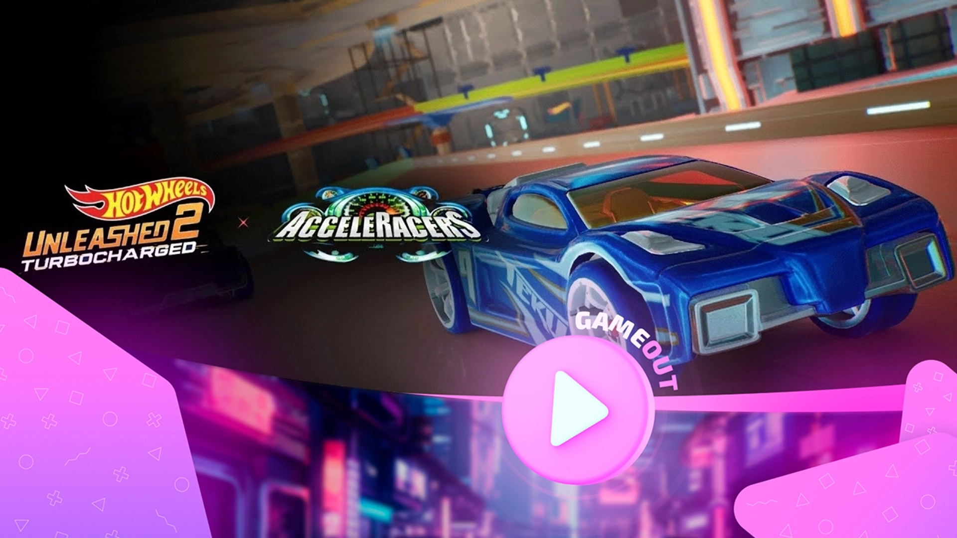 Запуск трейлера пакета расширения AcceleRacers для Hot Wheels Unleashed 2: Turbocharged