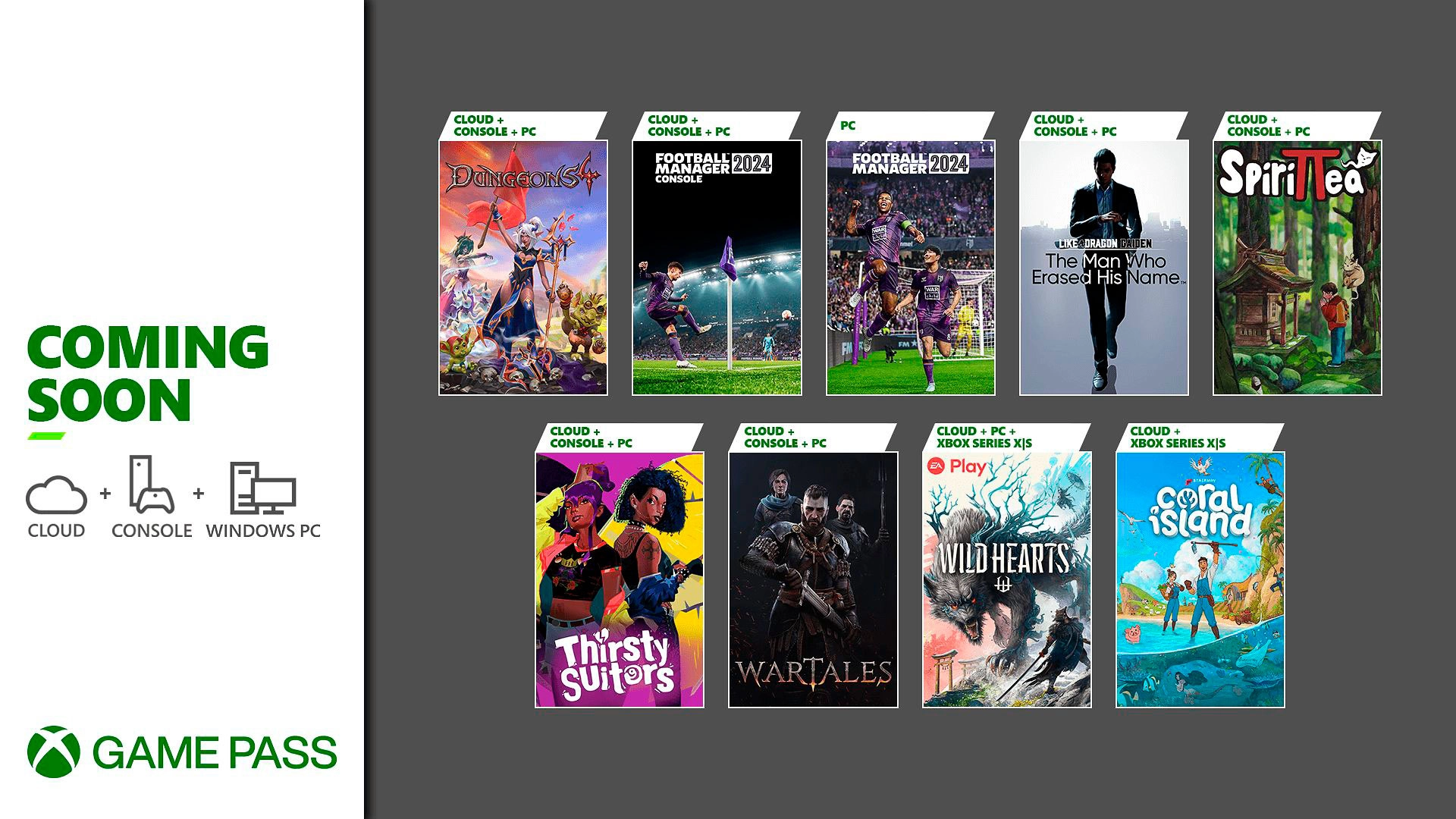 Новый месяц — новые игры: встречаем ноябрь с Xbox Game Pass!