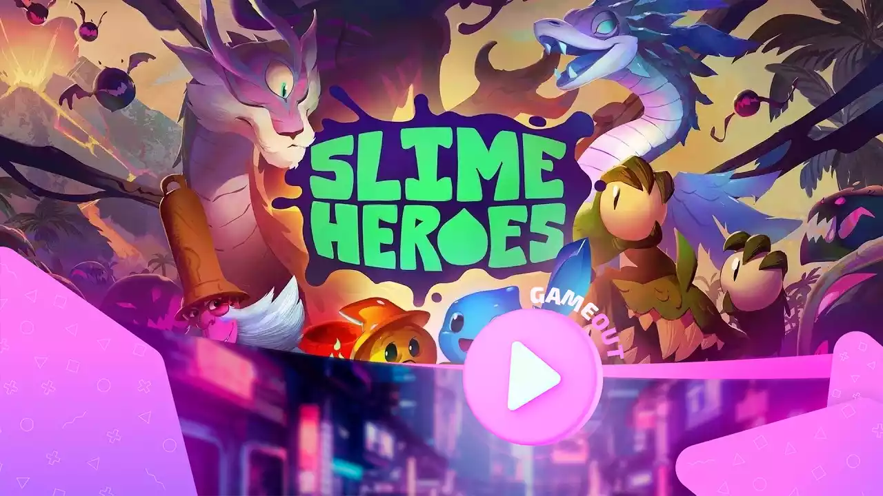 Slime heroes: официальный трейлер игрового процесса с боссом огня