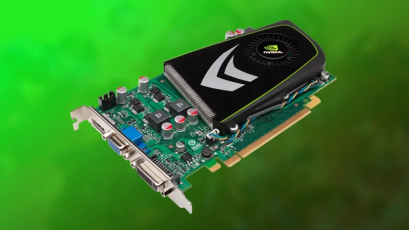 Изображение видеокарты GeForce GT 330