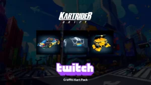 Twitch Drops: Graffiti Kart Pack для KartRider: Drift