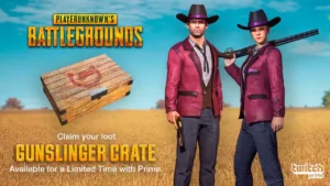 Gunslinger Crate для игроков PUBG от Twitch Prime