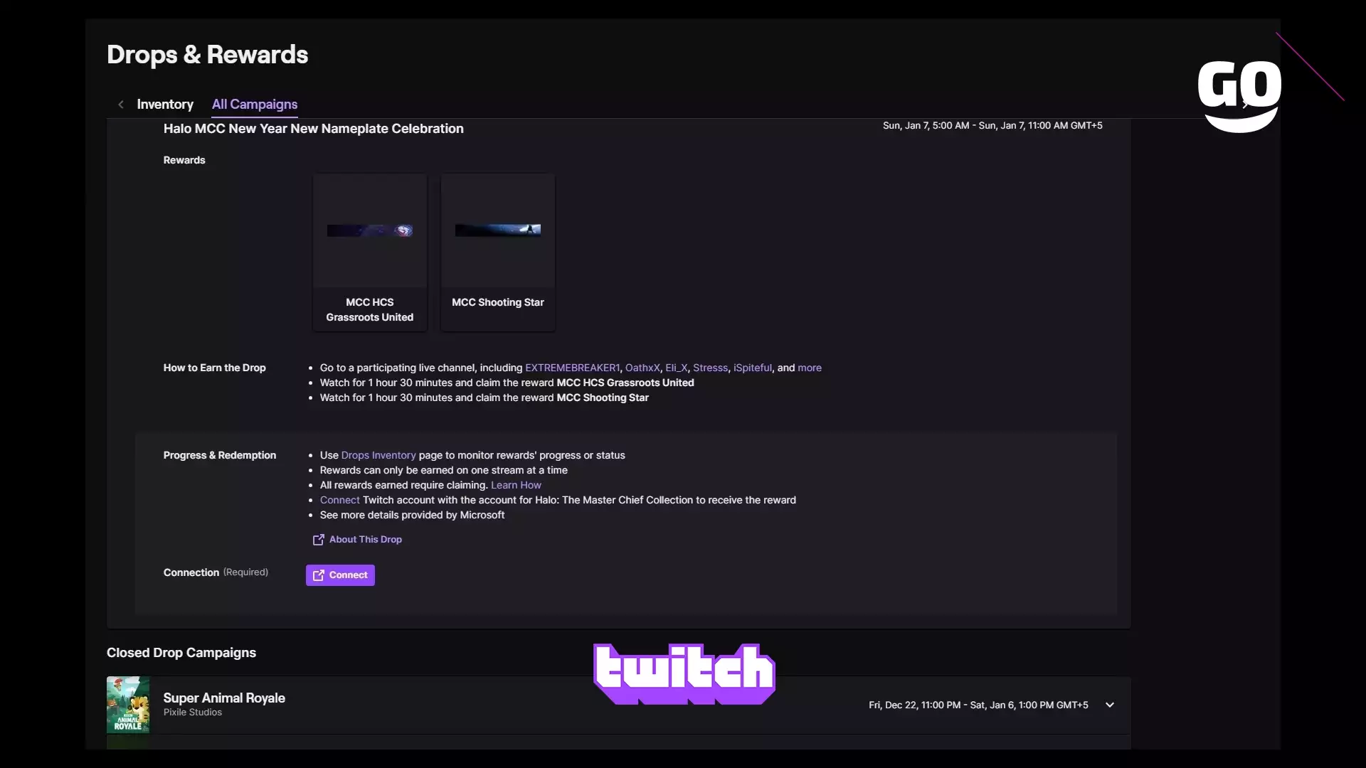 Подарки на Twitch для Halo: The Master Chief Collection в новогоднем стиле