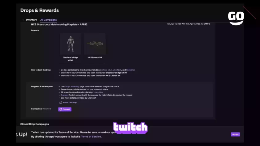 Получите игровые подарки от Twitch для Halo Infinite уже сегодня! HCS Grassroots Matchmaking Playdate - APR12