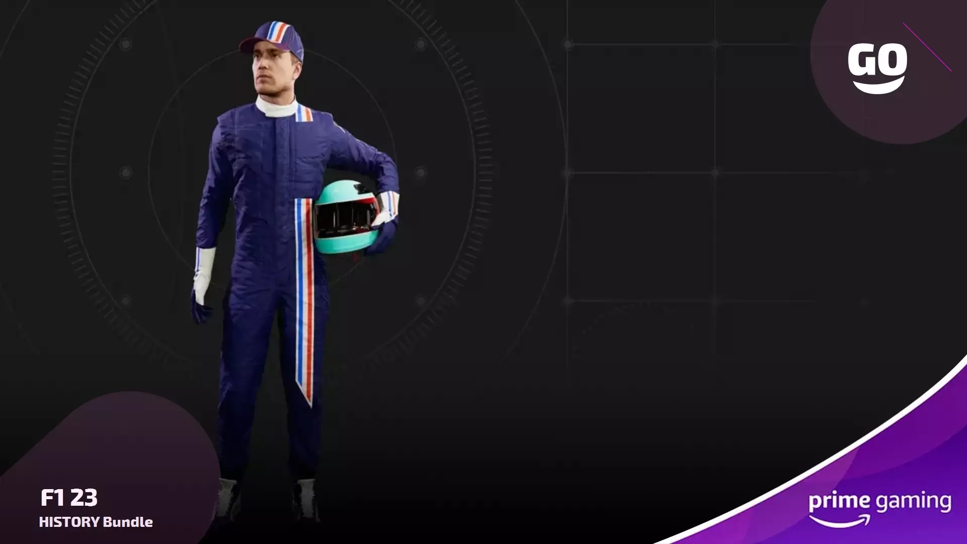Зацени подарки HISTORY в F1 23 от Prime Gaming!