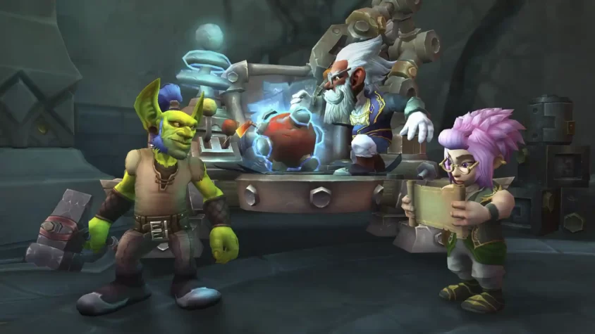 HOTFIXES FEBRUARY 1, 2024 для WORLD OF WARCRAFT Изображение логотипа World of Warcraft с датой обновления 1 февраля 2024 года
