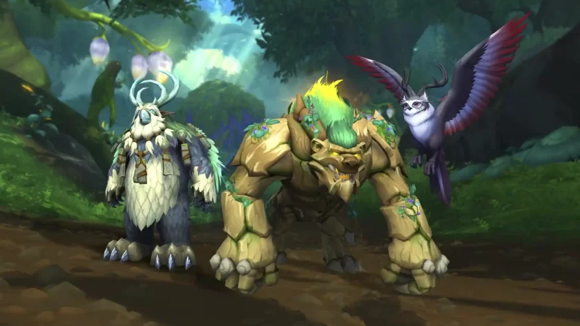 HOTFIXES FEBRUARY 12, 2024 для World of Warcraft Трио новых персонажей WoW в обновлении 12 февраля 2024
