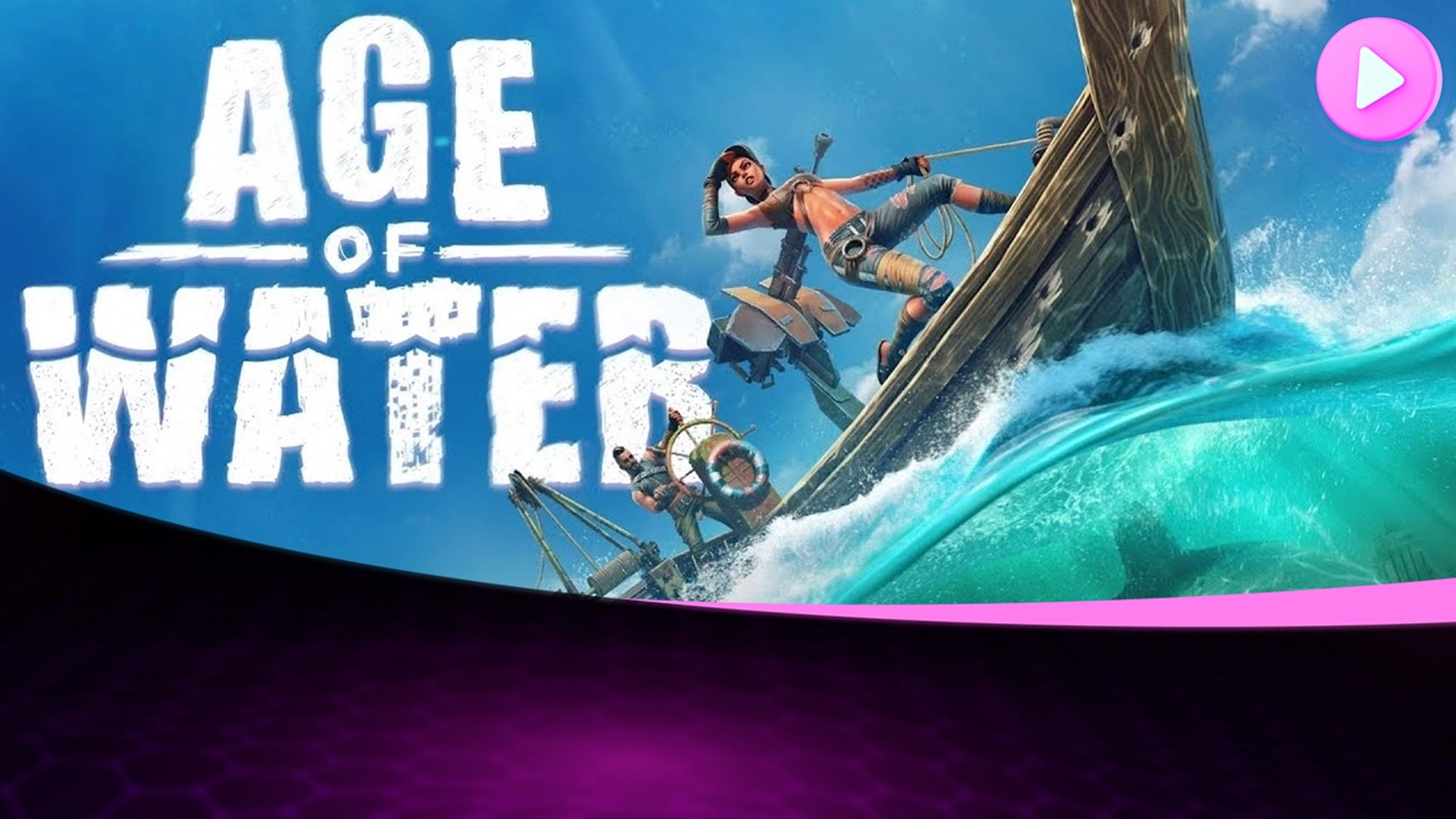 Объявлен официальный трейлер Age of Water на Steam: Исследование водного мира после апокалипсиса