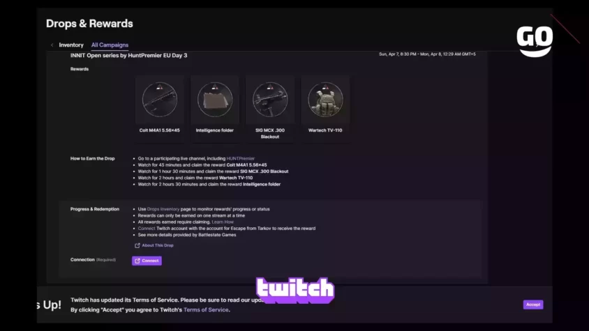 Эксклюзивные игровые бонусы INNIT Open series от Twitch Drops INNIT Open series by HuntPremier EU Day 3