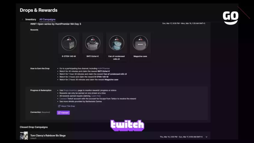 Эксклюзивные игровые подарки от Twitch Drops в рамках INNIT Open series by HuntPremier NA Day 3 INNIT Open series by HuntPremier NA Day 3