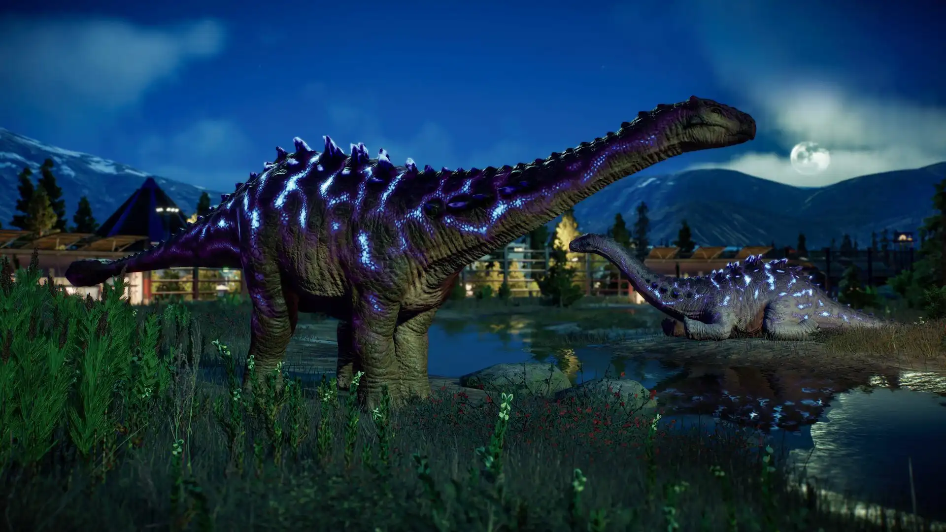 Jurassic World Evo 2: Ночь светится ярче с новыми динозаврами