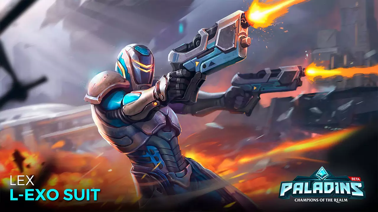 Prime Gaming раздает L-Exo Suit Lex для Paladins