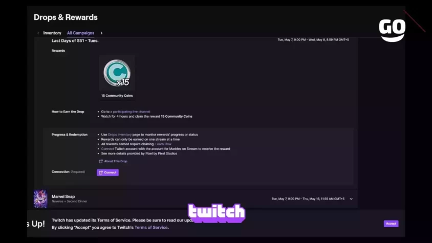 Подарки Last Days of S51 от Twitch Drops Last Days of S51 - Tues.