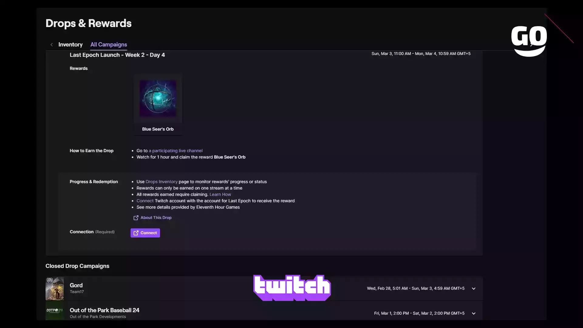 Получи подарки от Twitch Drops для Last Epoch: неделя 2, день 4