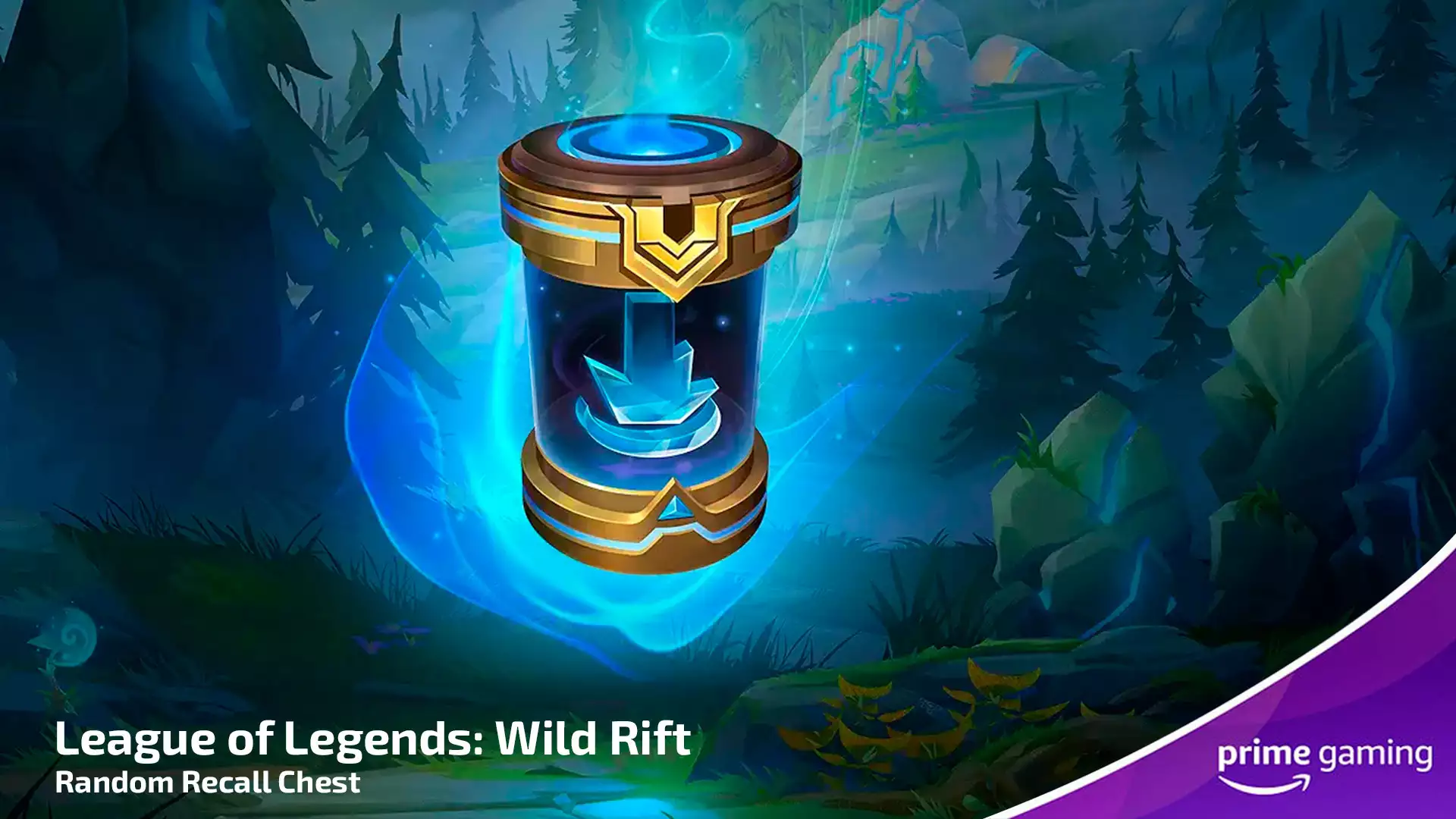 Prime Gaming: Random Recall Chest для League of Legends: Wild Rift