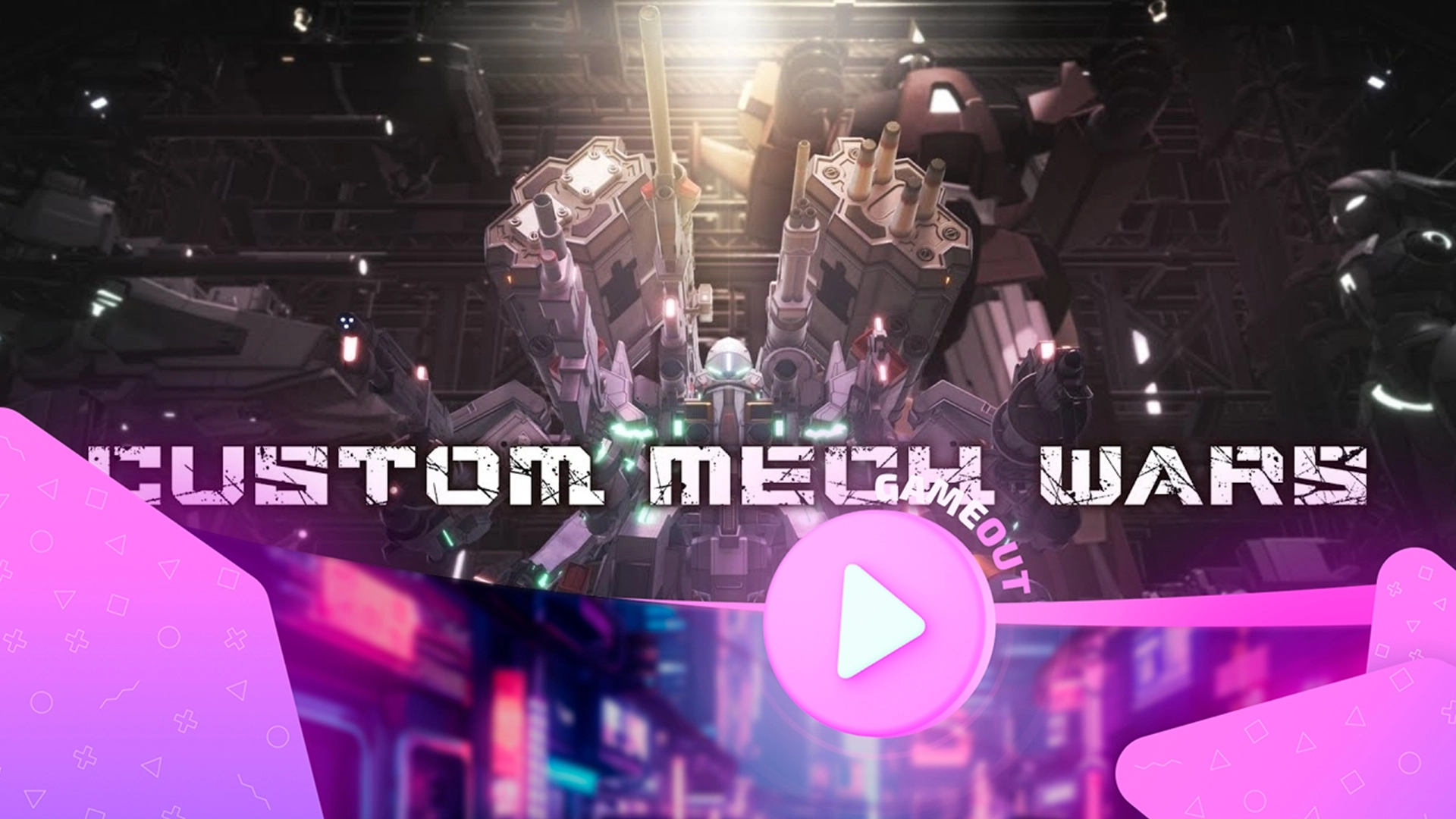 Запуск трейлера Custom Mech Wars: Битвы настраиваемых мехов в действии!