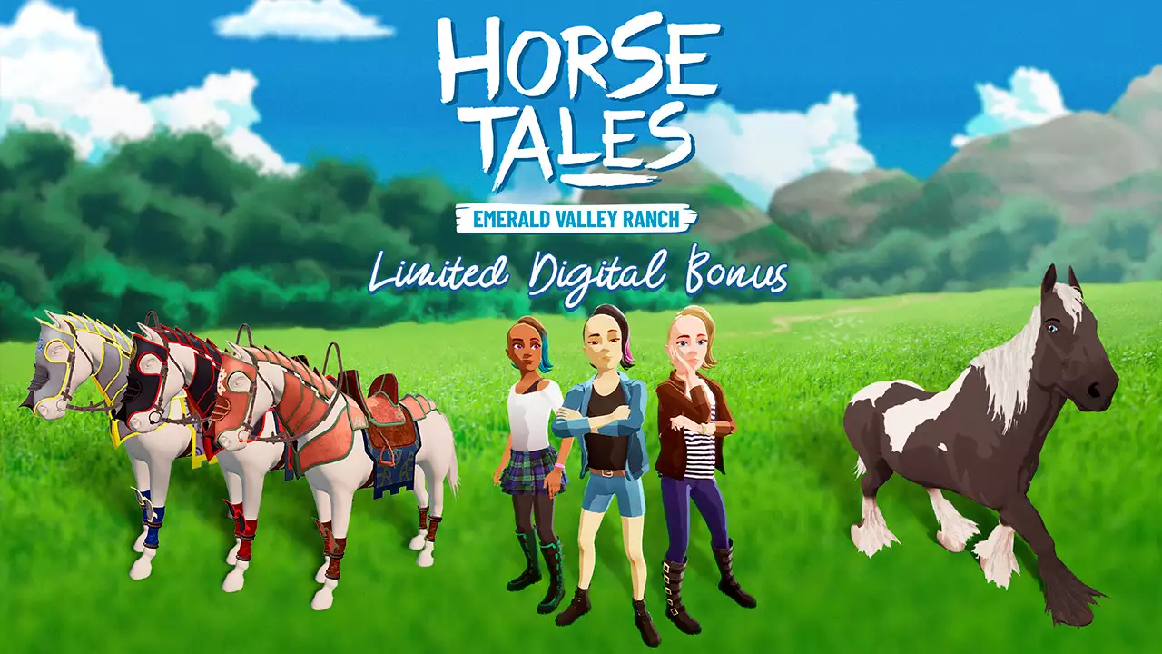 Бесплатная раздача Limited Digital Bonus – Horse Tales: Emerald Valley Ranch в Steam