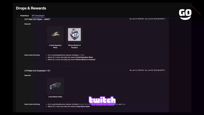 LVT Halo 2v2 Open - JAN27