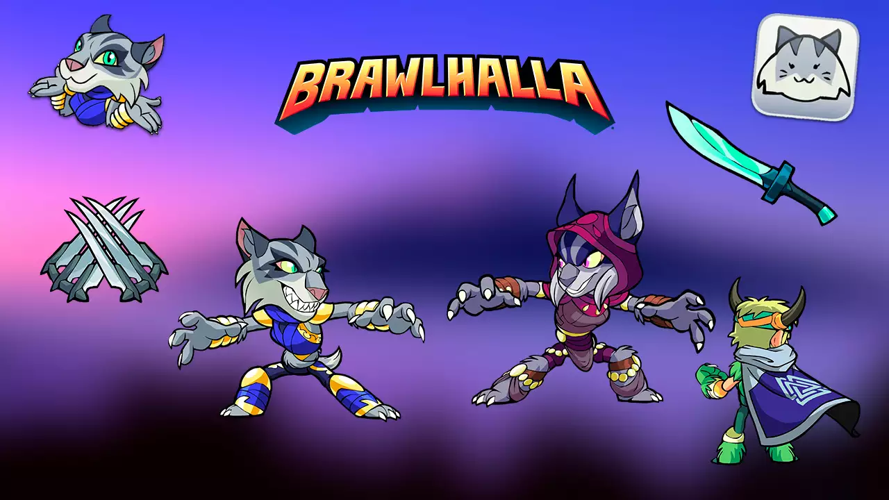 Prime Gaming раздает игровой набор Lynx Bundle для Brawlhalla