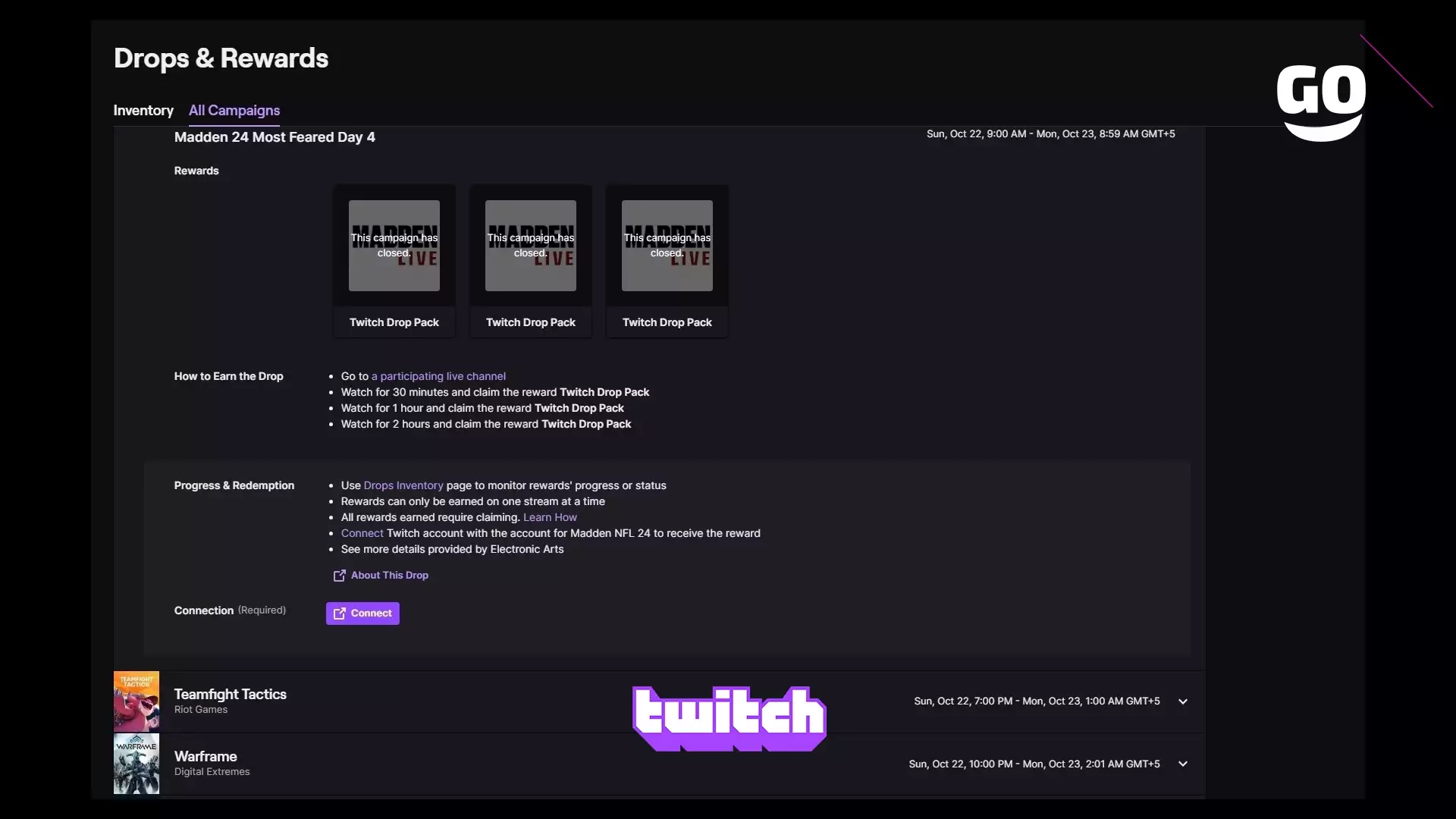 Завтрашний кайф с Madden 24 Most Feared Day 4 от Twitch Drops