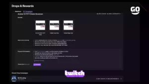Получай игровые подарки в Madden NFL 24 с Twitch Drops