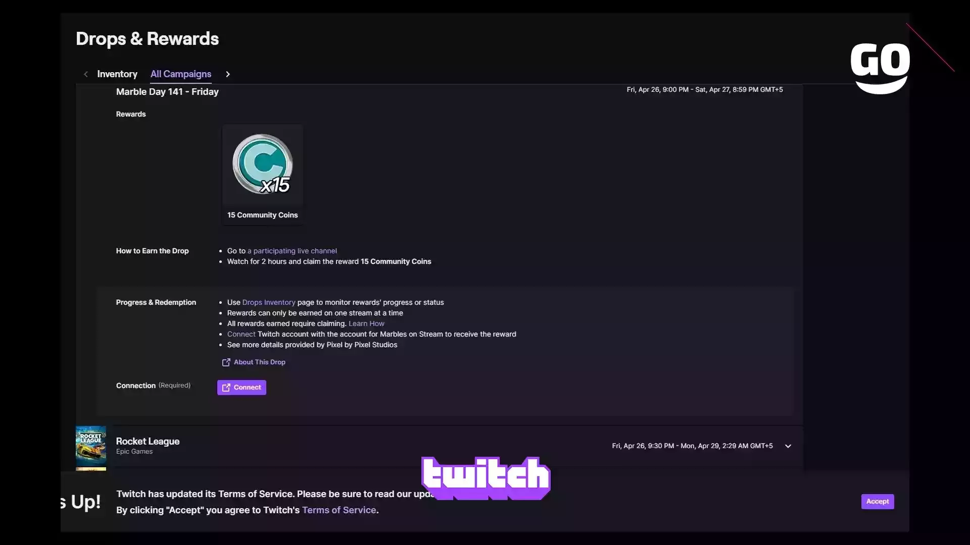Награды Twitch: Marble Day 141 — Friday для игры Marbles on Stream