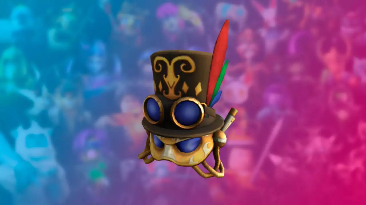 Roblox: Mardi Gras Steampunk Mask по подписке Prime Gaming