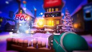 Merry Snowballs можно бесплатно получить в Steam