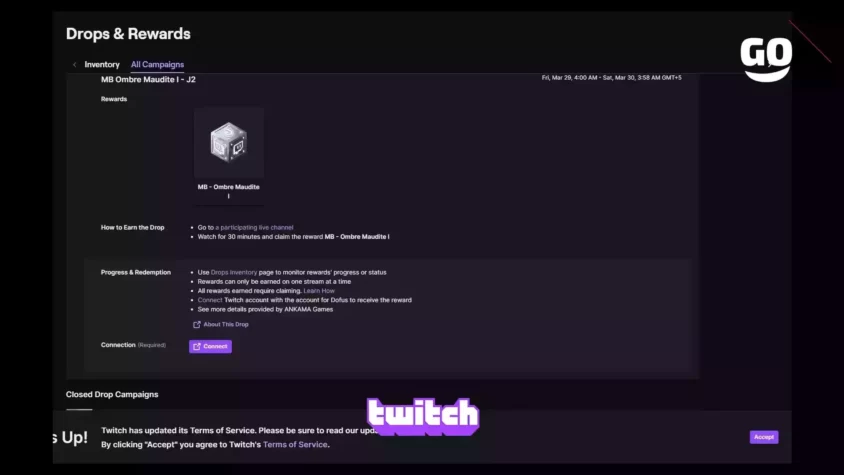 Получи эксклюзивные игровые бонусы MB Ombre Maudite I — J2, благодаря Twitch Drops. MB Ombre Maudite I - J2