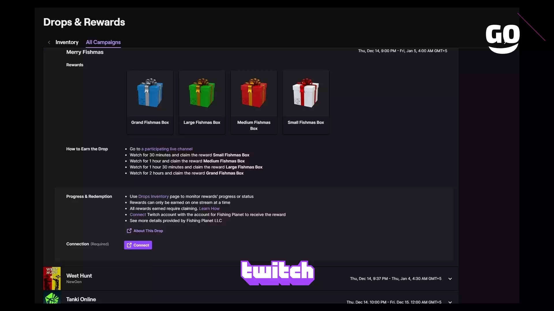 Уникальные подарки Merry Fishmas от Twitch для Fishing Planet