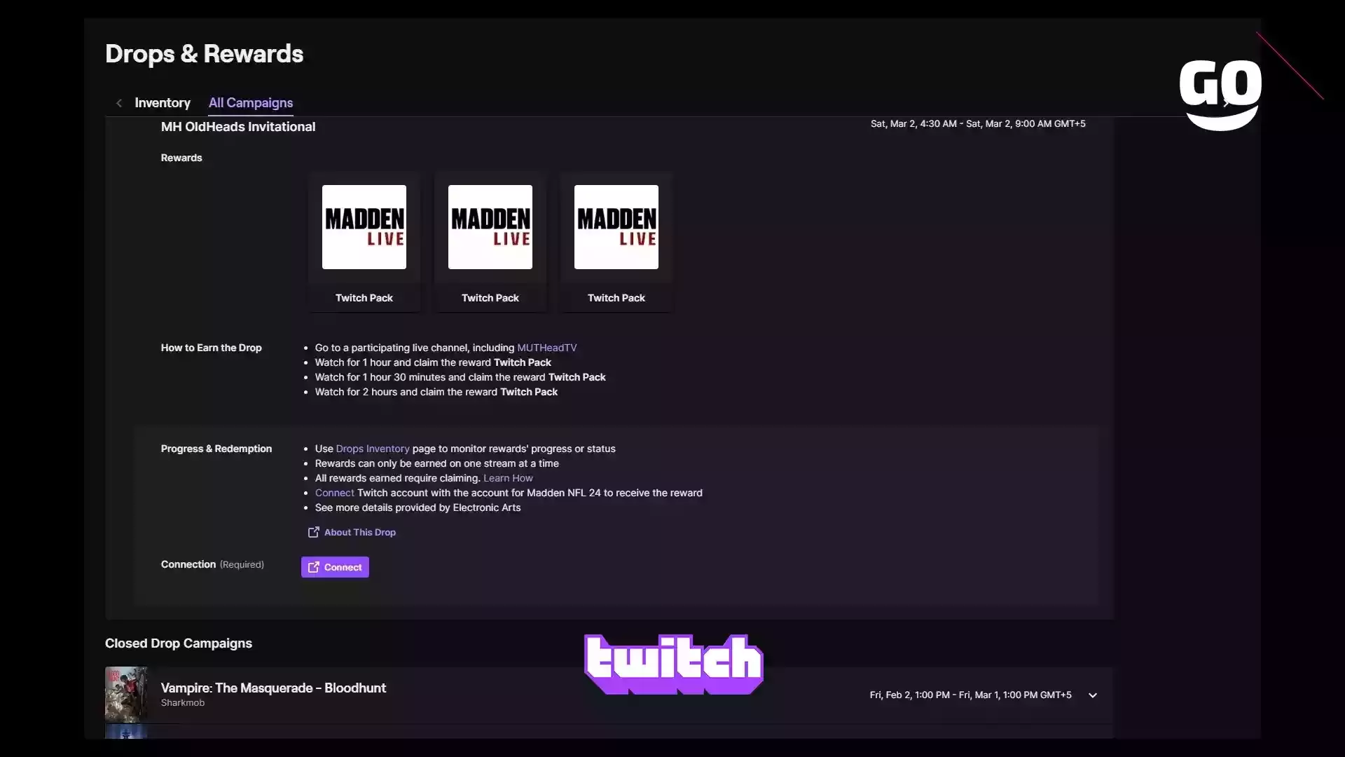 Специальные Twitch Drops: получи игровые подарки в Madden NFL 24