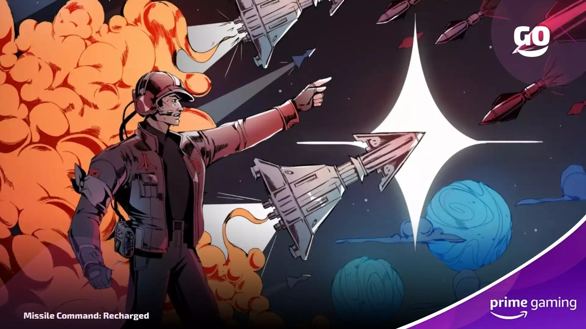 Prime gaming раздает игру Missile Command Recharged